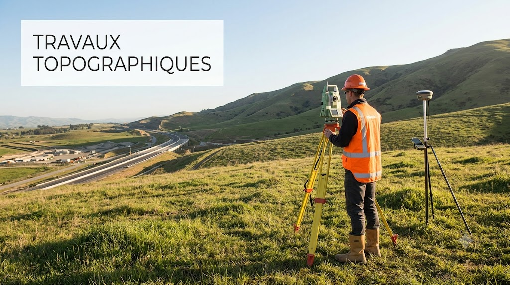 Travaux topographiques